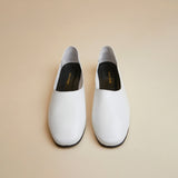 Manu Ballet Flats White