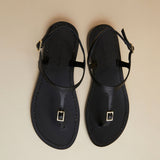 Sandals du Jour Black Soft