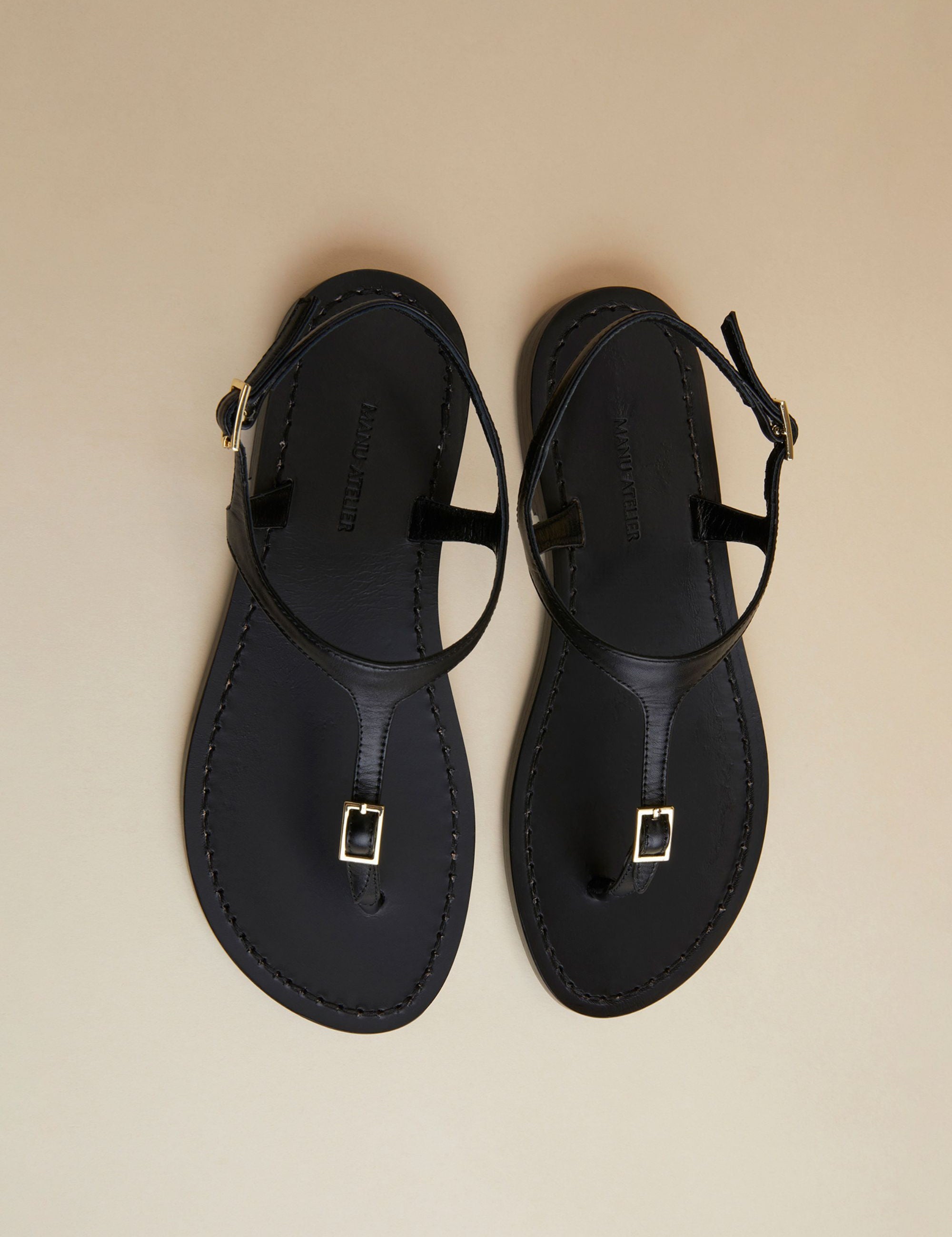 Sandals du Jour Black Soft