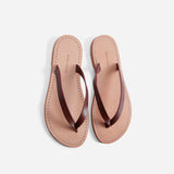 Manu Flip-Flops Reddish Brown Soft