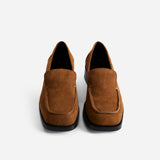 Merve Loafers Sigaro Suede Front