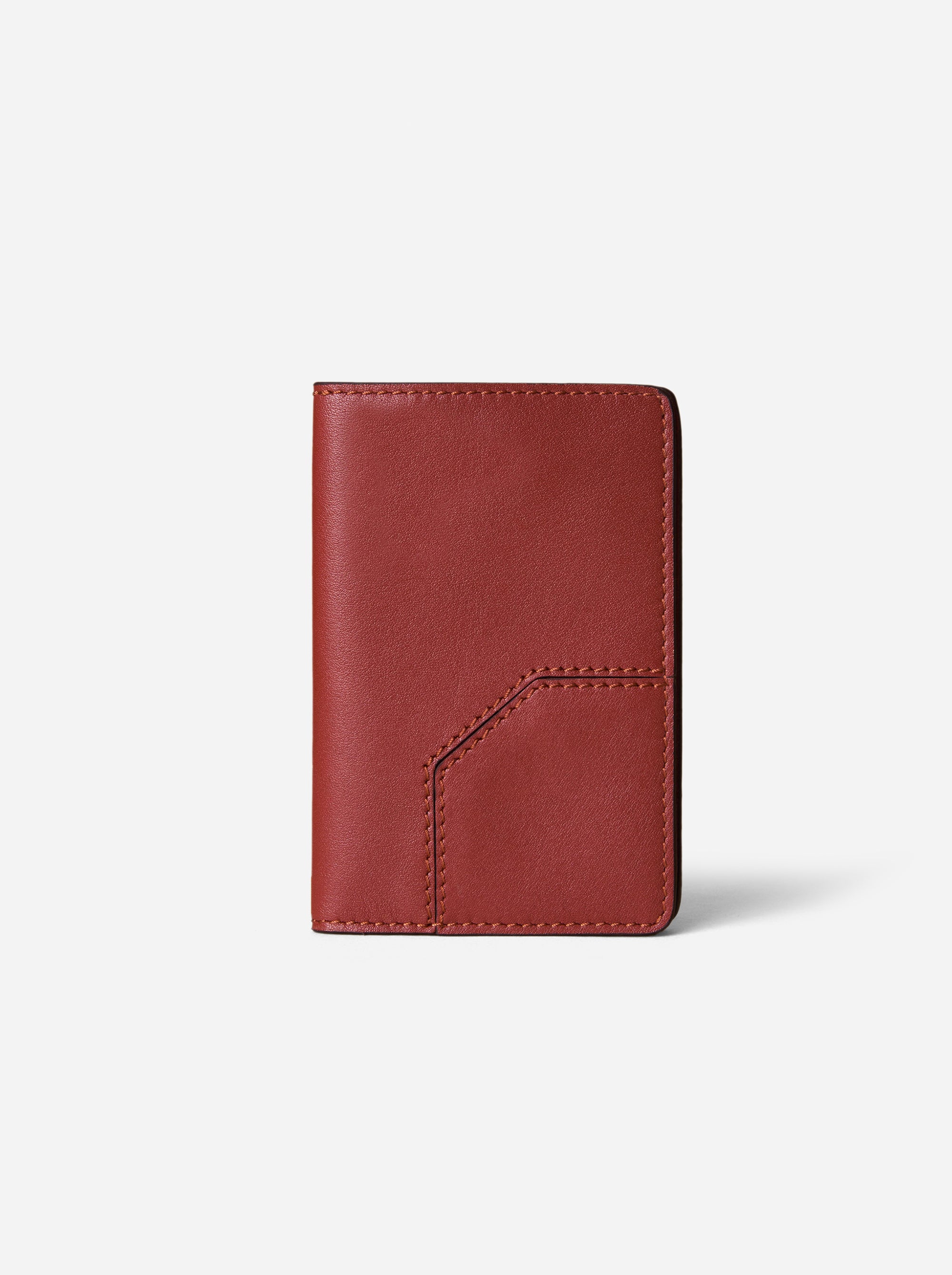 Manu Passport Case Redbole Soft Front