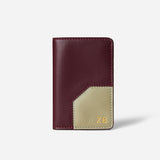 Manu Passport Case Merlot & Sage Soft