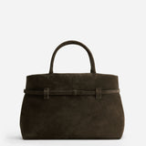 Le Cambon 35 Tobacco Green Suede Back