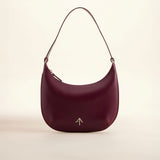 Manu Mini Hobo Burgundy Front