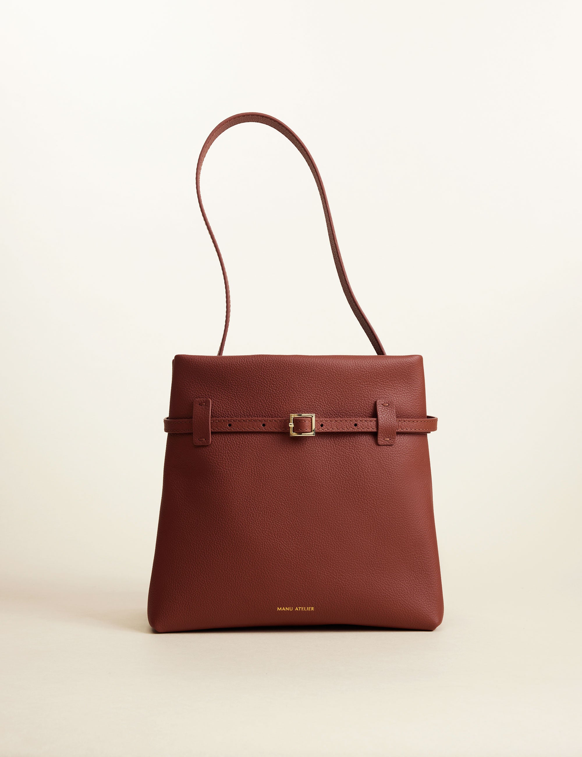 Mini Tote du Jour Red bole Front