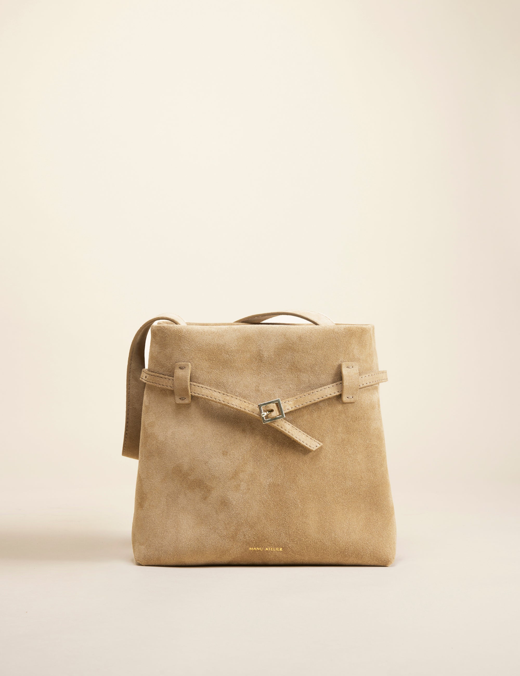 Mini Tote du Jour Cachemire Suede Front
