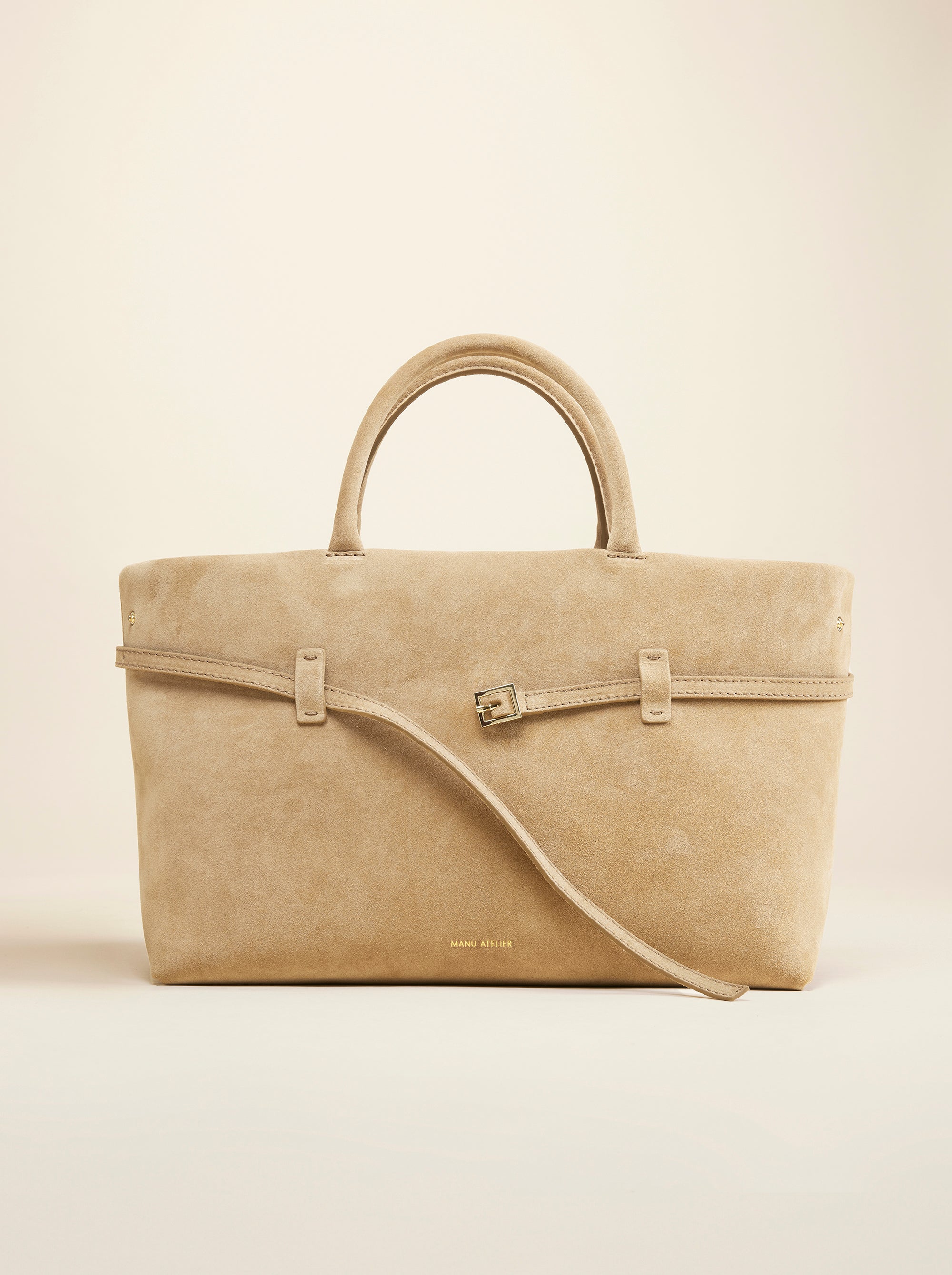 Le Cambon 35 Cachemiere Suede Butter Yellow Bag Front 02