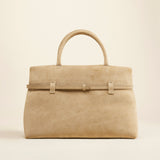 Le Cambon 35 Cachemiere Suede Butter Yellow Bag Back