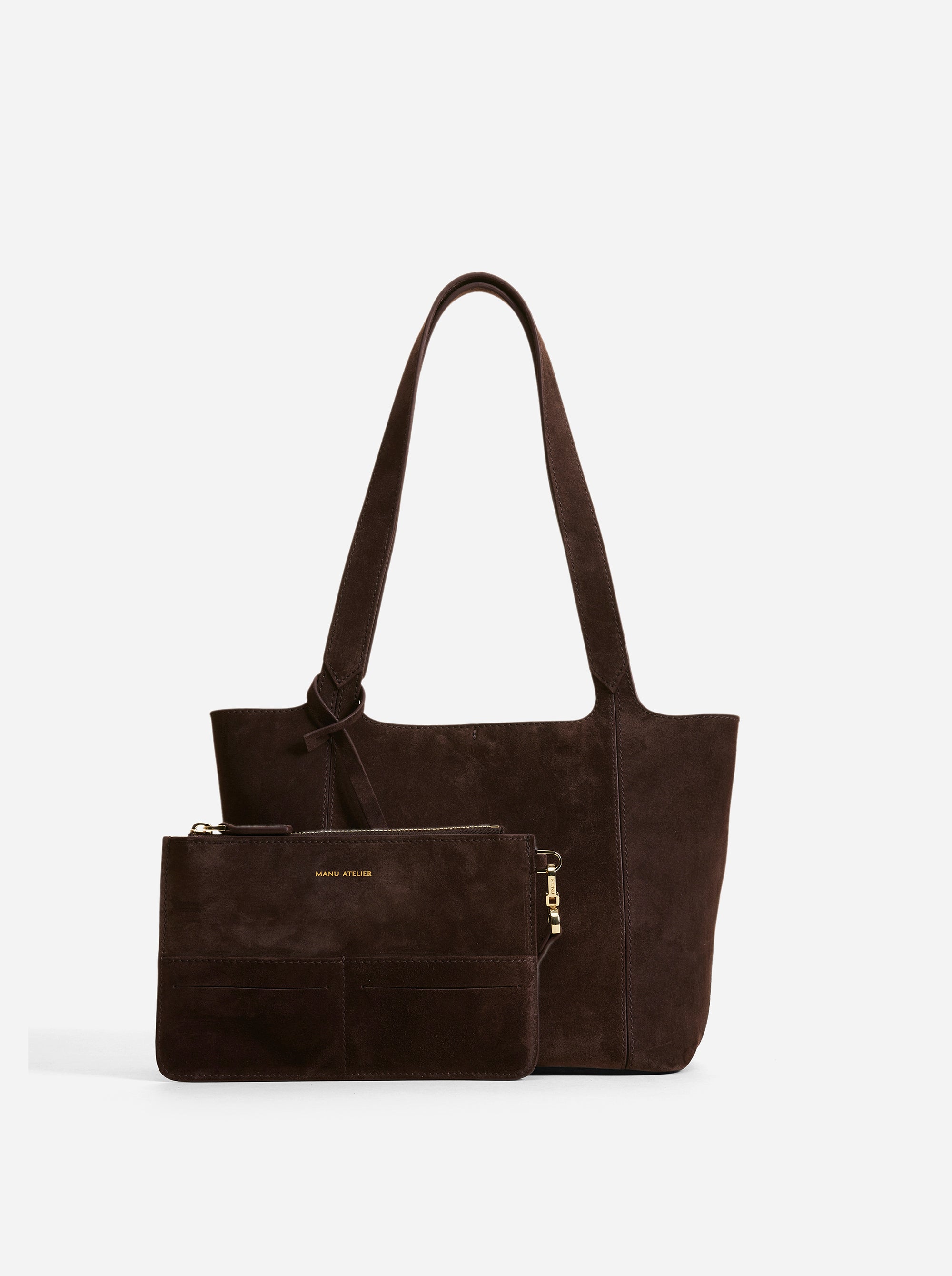 L'Escale Deep Brown Suede Inside