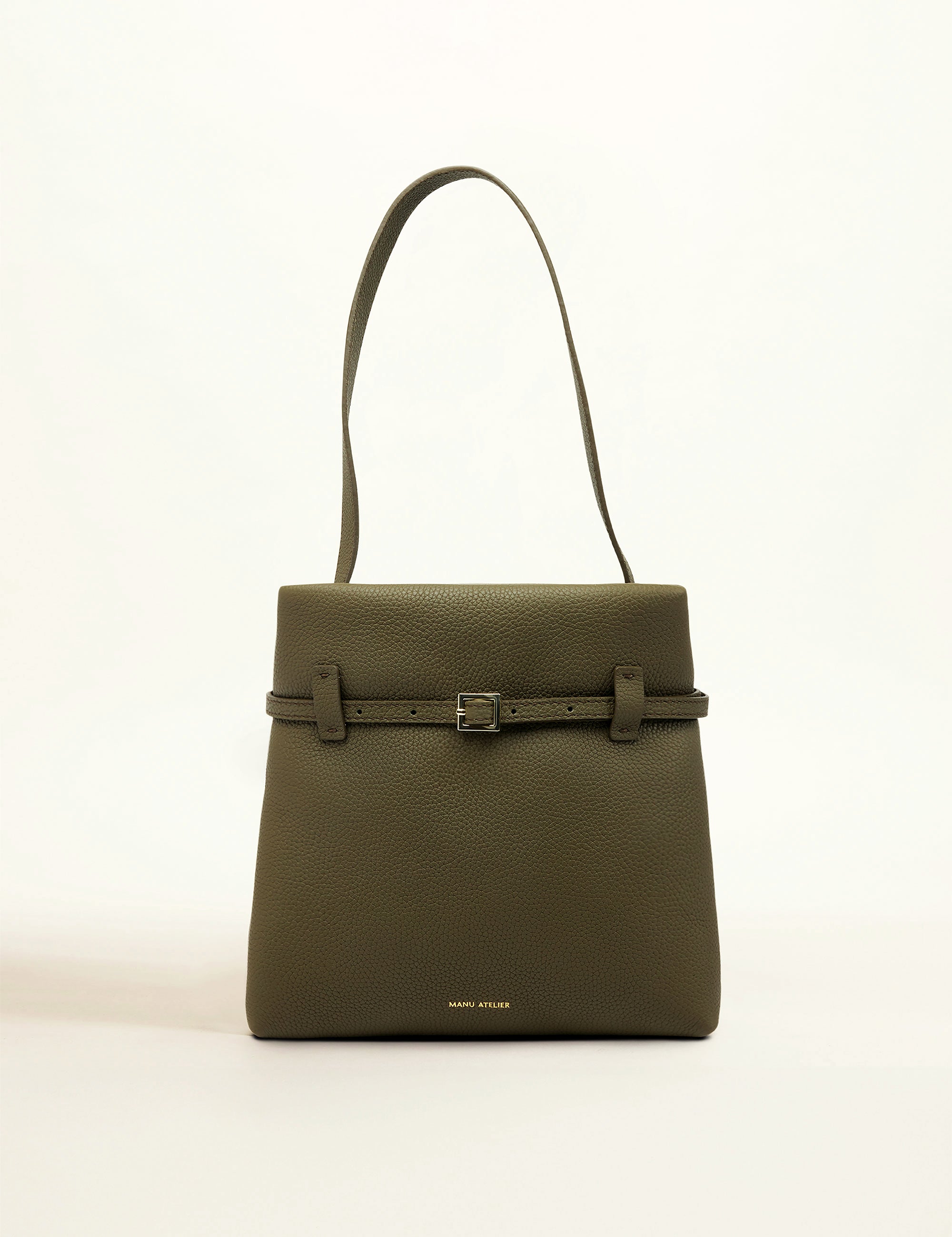 Mini Tote du Jour Khaki Front