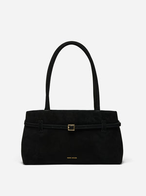 Le Cambon East West Black Suede