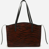 XL du Jour Brown Zebra & Black