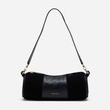 Cylinder Black Suede & Black Soft