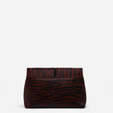 The Fold Bag Brown Zebra & Black