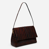 The Fold Bag Brown Zebra & Black