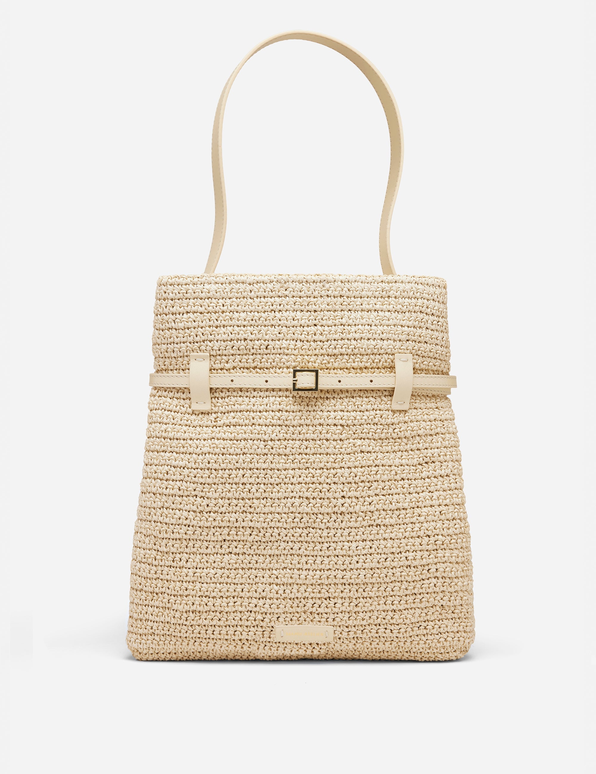 TOTE DU JOUR VANILLA CROCHET 