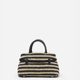 LE CAMBON 25 ECRU & BLACK CROCHET 
