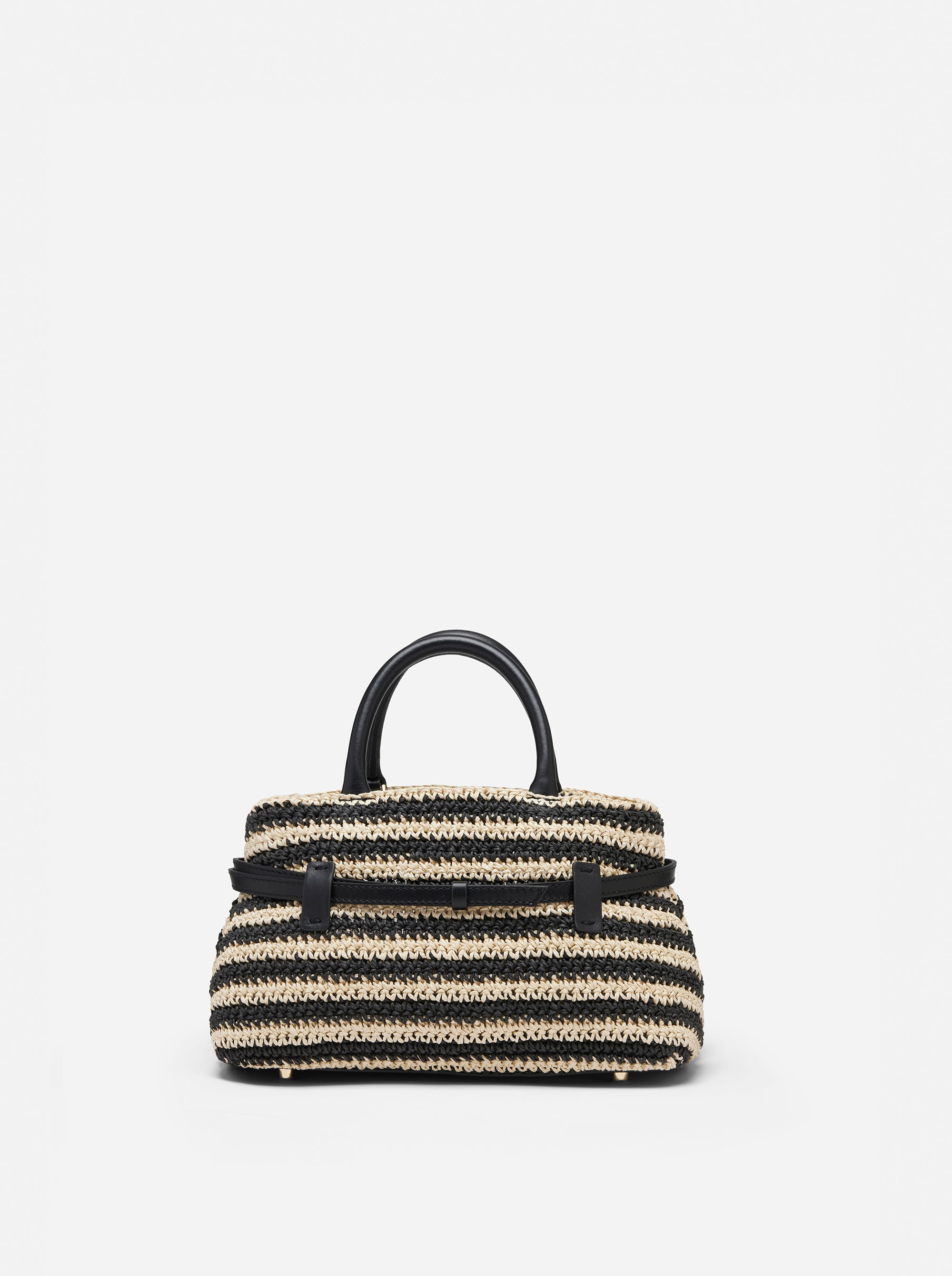 LE CAMBON 25 ECRU & BLACK CROCHET 