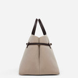 Le Cambon 40 Beige Canvas & Bitter Brown