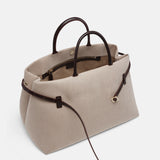 Le Cambon 40 Beige Canvas & Bitter Brown