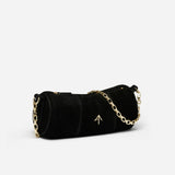 Cylinder Black Suede