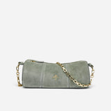 Cylinder Pepe Green Suede