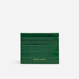 Manu Cardholder Green Croc