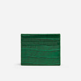 Manu Cardholder Green Croc
