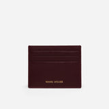 Manu Cardholder Merlot Soft