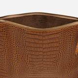 Manu Laptop Case Mocha Croc