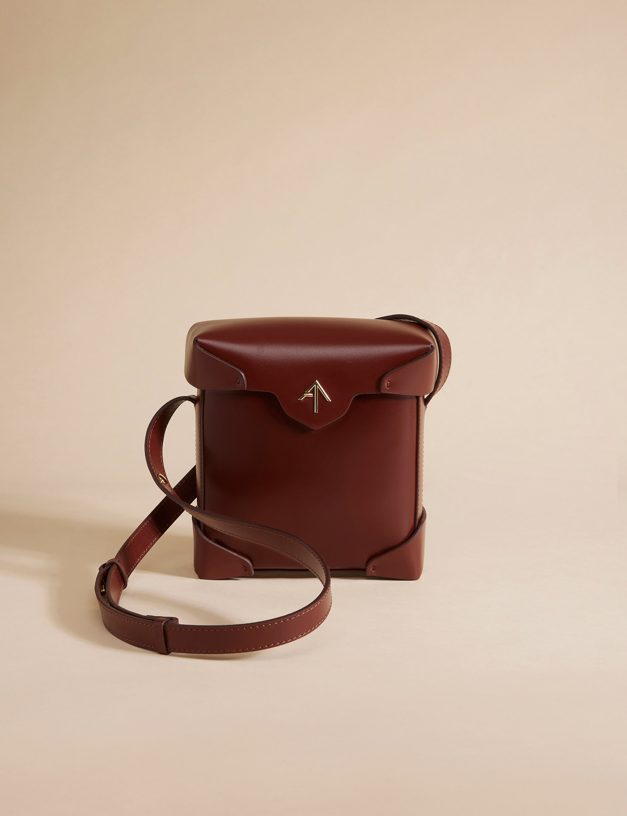 Mini Pristine Vegetable Tanned Calf Leather Reddish Brown 2
