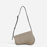 Mini Curve Gray Denim & Black