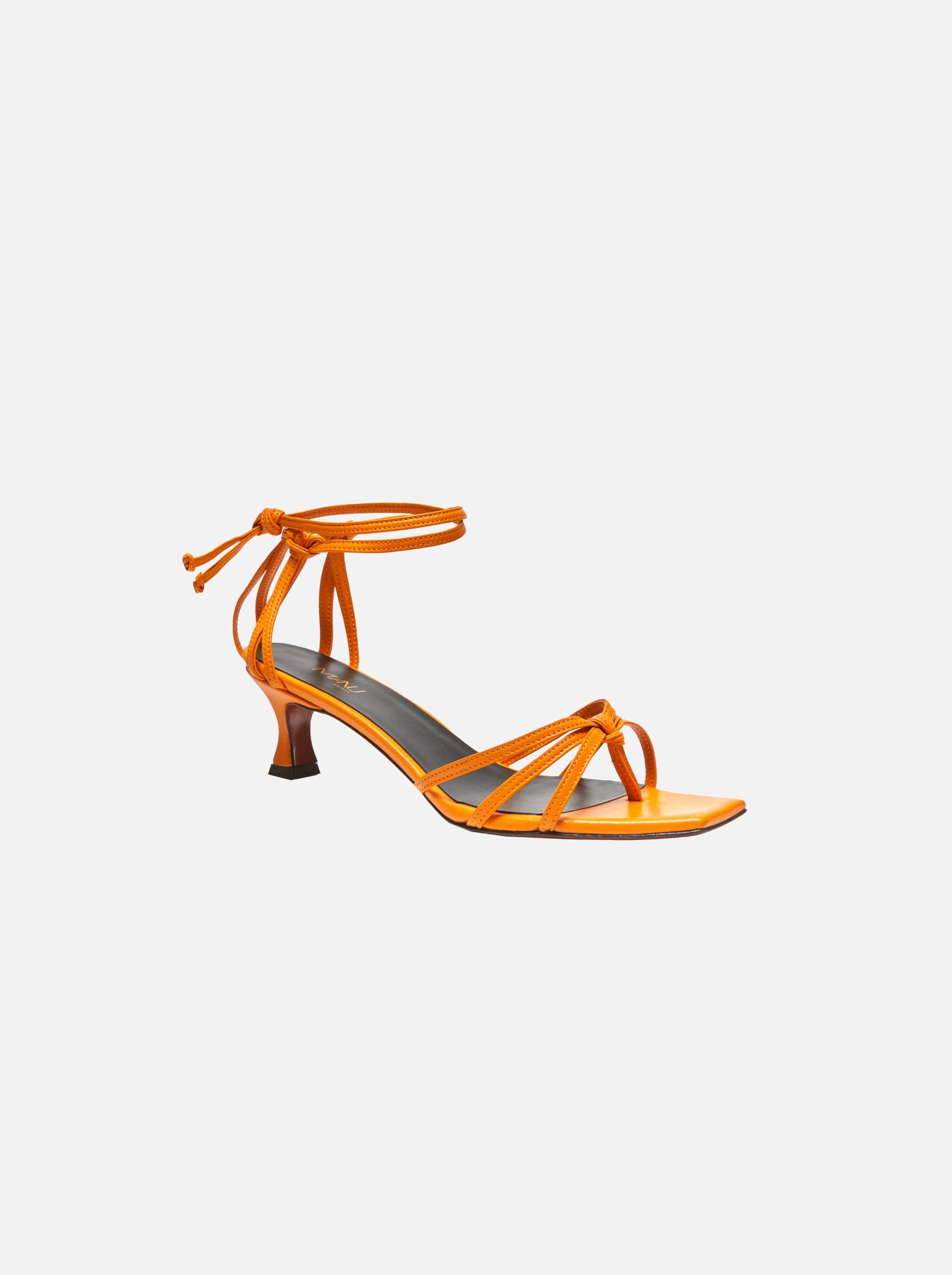 Lace Sandals Pale Orange