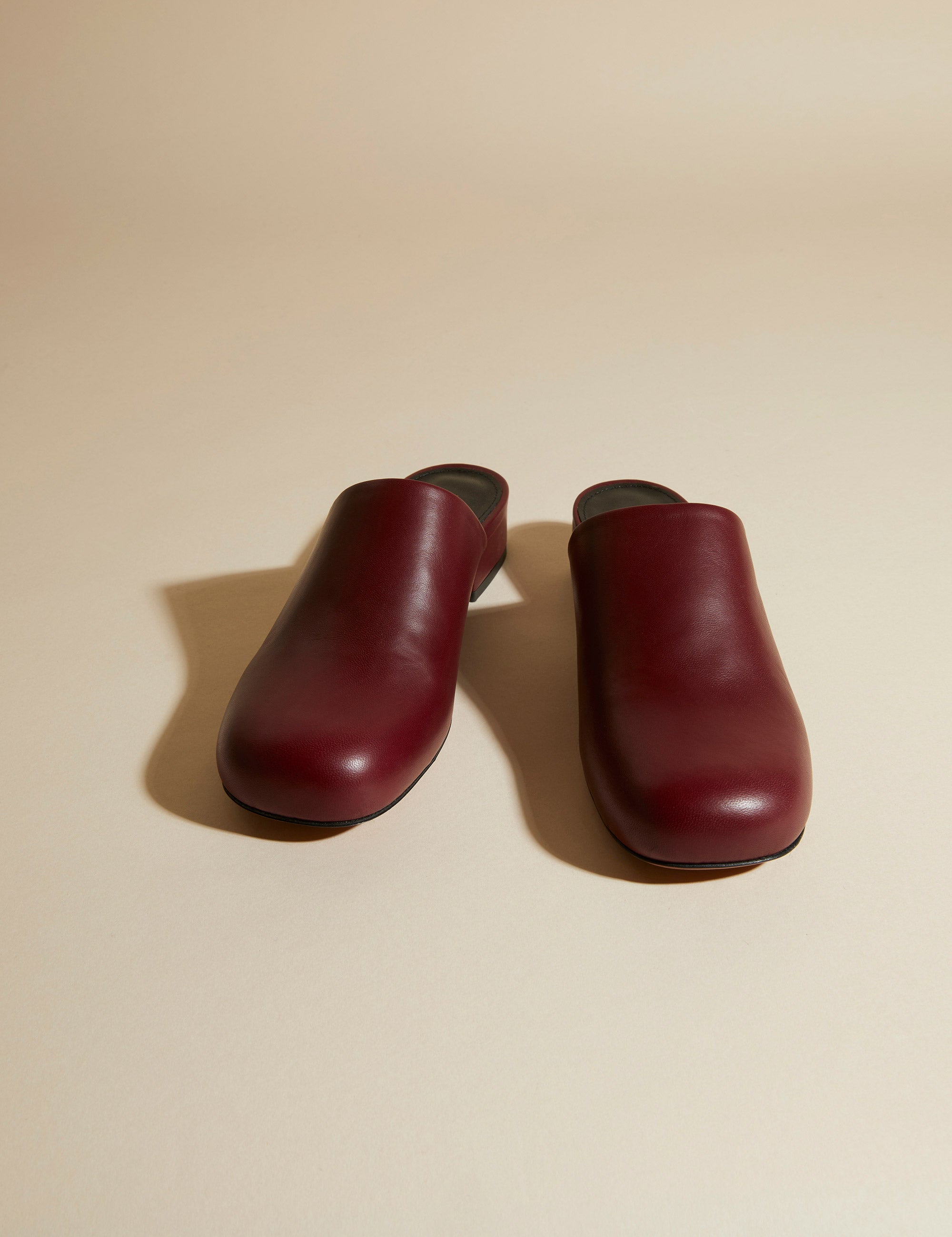 Beste Slippers Burgundy Soft Front