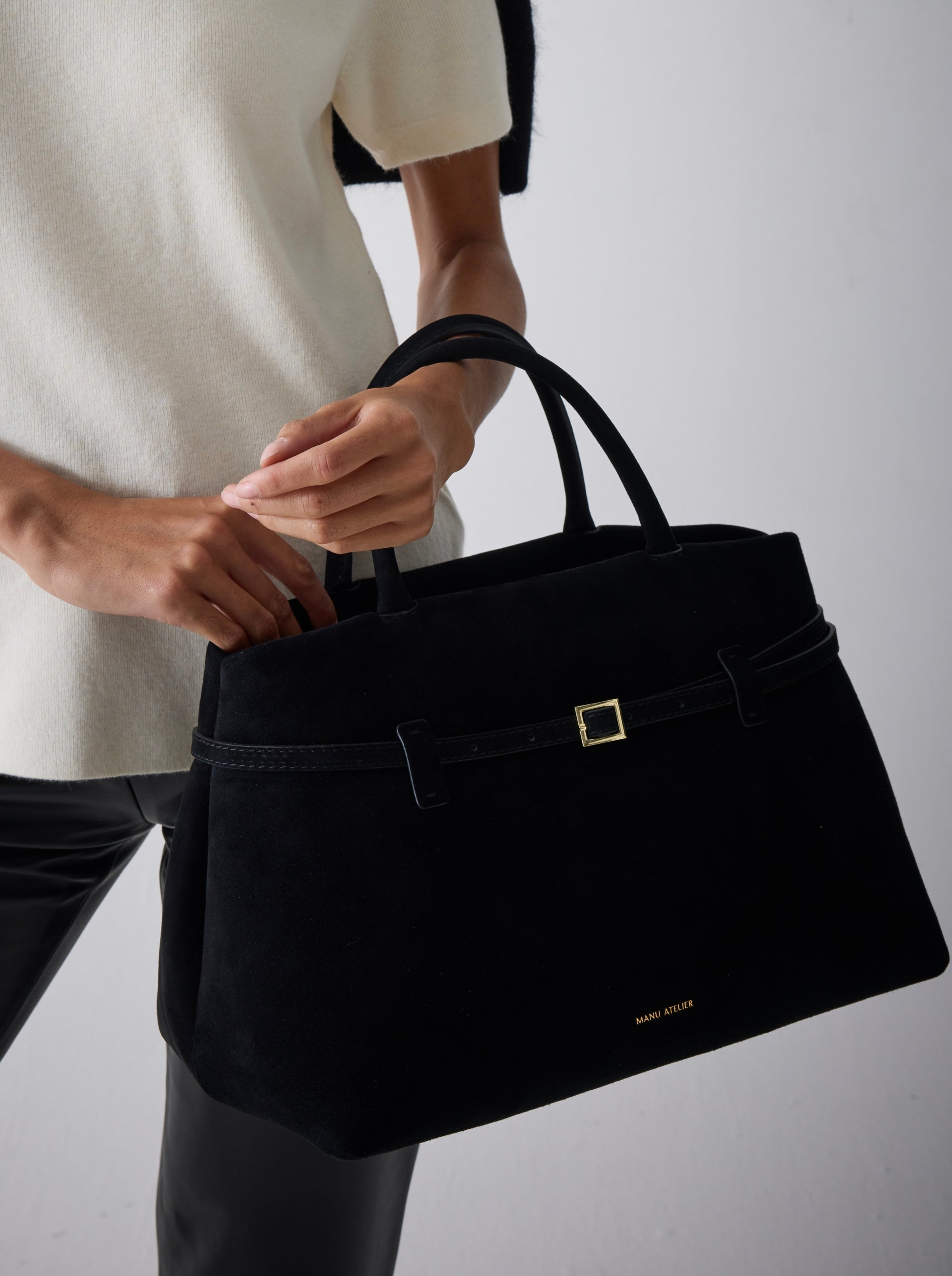 le cambon 35 black suede