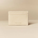 Manu Cardholder Vanilla Gold Embossed