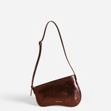 Mini Curve Brown Metallic Front