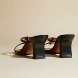 Joy Sandals Black Back