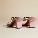 Joy Sandals Orchid Pink Back