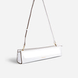 Pencil Box White Patent