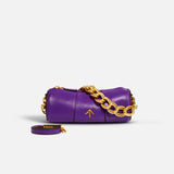 XX Mini Cylinder Soft Calf Leather Purple 